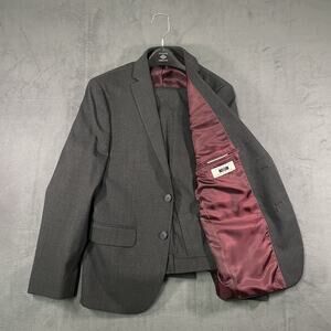 Joseph Abboud Suit Set Charcoal Boys 16/18 2-Piece Dress Suit Blazer Pants NWT